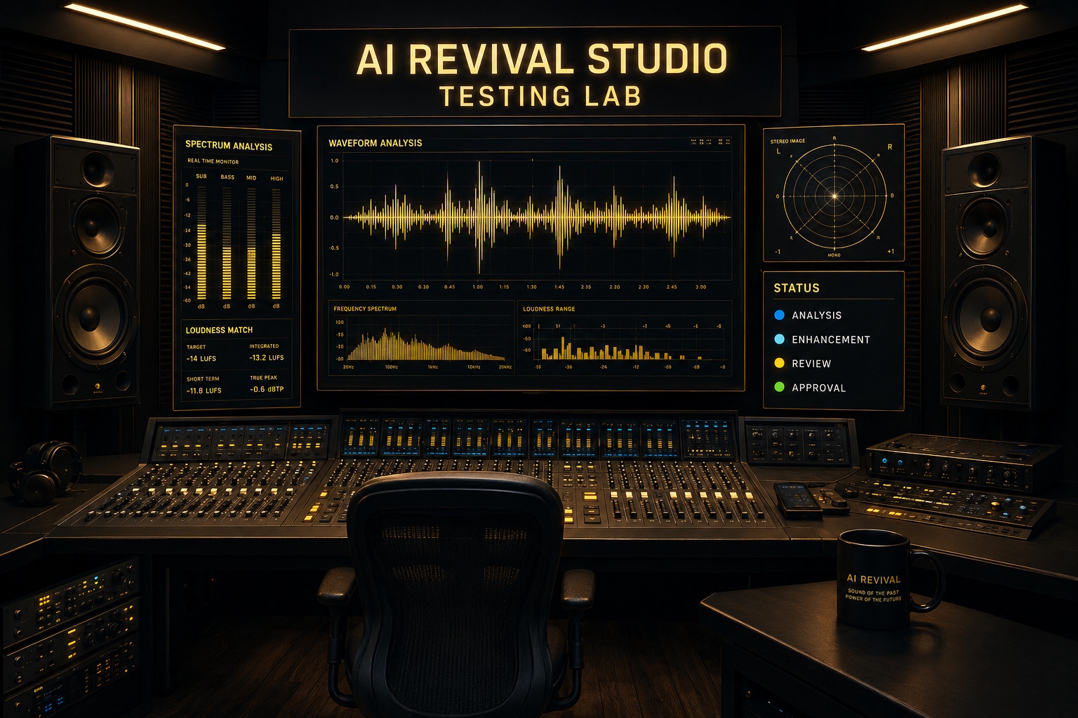 AI Revival Studio Testing Lab